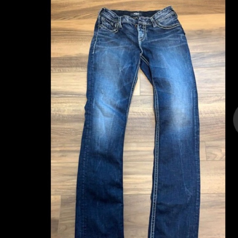 Silver jeans! NWT